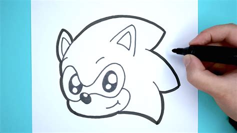 How To Draw Cute Sonic Youtube