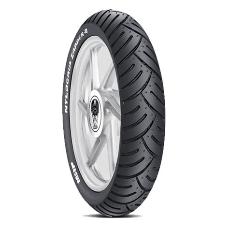 Please provide a valid price range. MRF ZAPPER Q 100 90 17 Tubeless 55 P Rear Two Wheeler Tyre ...