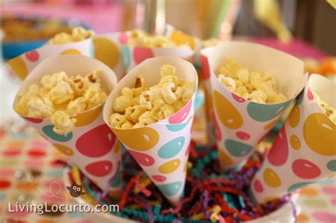 Easy Popcorn Party Treat Cones How To Tutorial