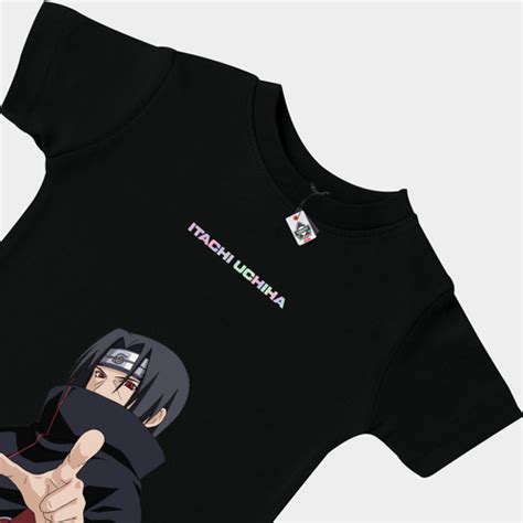 Jual Kaos Baju Anak Naruto Itachi Uchiha Akatsuki Kaos Anime Karimake