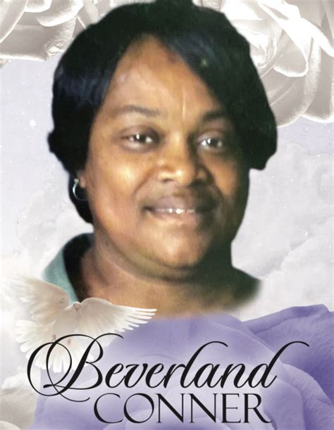 Obituary For Beverland Conner Mcfarland Funeral Companies