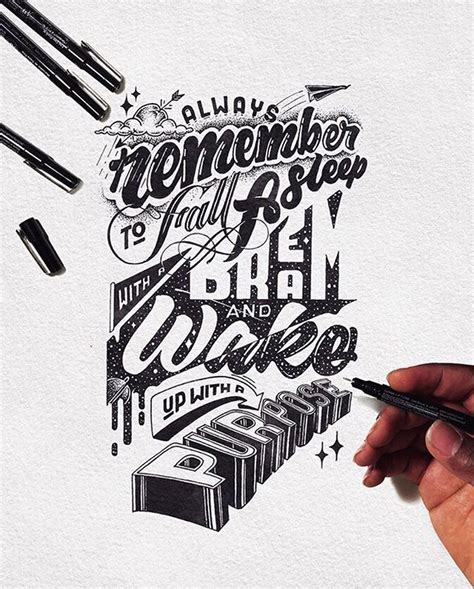 Beautiful Lettering and Typography Design for Inspiration | Hand