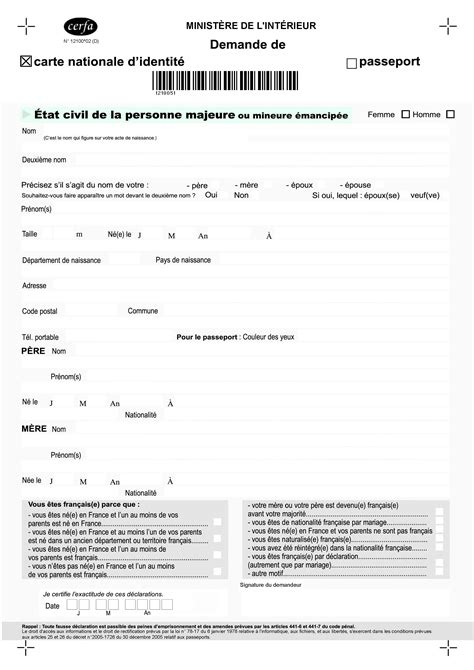 Renouvellement Carte D Identit Renouvellement De Carte D Identite Ou De Passeport N Attendez