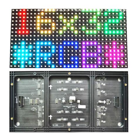 Indoor P10 Led Module Full Color Rgb 18 Scan 320160mm Smd 3 In 1