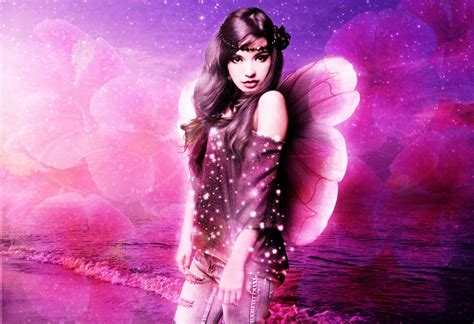 download purple pink wings fantasy fairy 4k ultra hd wallpaper by eveningstars242