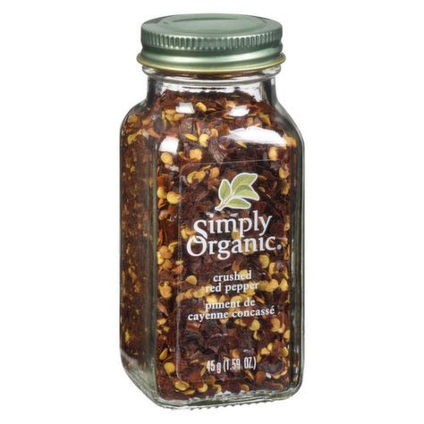 simply organic red crushed pepper