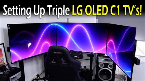 How To Correctly Setup Triples Lg Oled C1 Best Gaming Tv Youtube