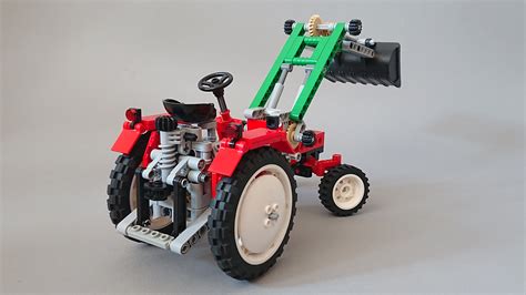 Moc Old Little Tractor Rs09 Lego Technic Mindstorms Model Team