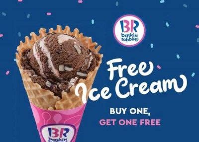Rank 2273 of 7362 ; Buy One, Get one FREE - One Scoop Waffle Cone. Redeem ...