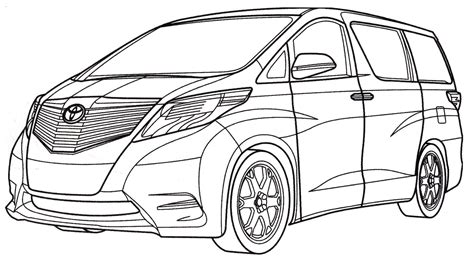 Toyota Coloring Pages Printable