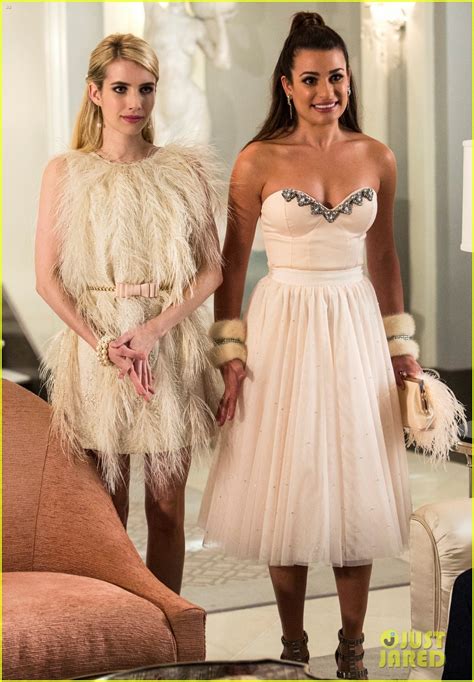 Lea Micheles Scream Queens Character Gets A Makeover Photo 3474071 Lea Michele Photos