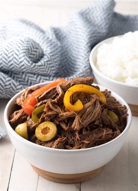 Slow Cooker Ropa Vieja Cuban Beef Video A Spicy Perspective Beef