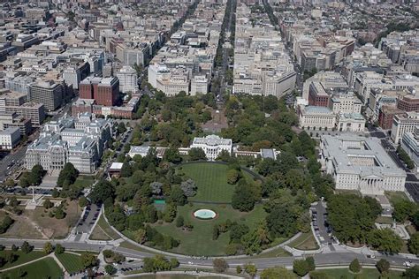 Aerial View Of The White House Photograph By Everett