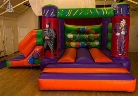Velcro Themed Castle With Slide Jolly Kids Castles