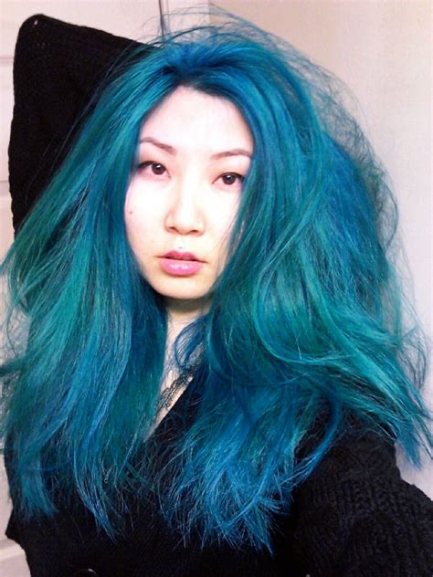 Find the perfect asian blue hair stock photos and editorial news pictures from getty images. Pin by No 🌙 on HAIR DYE INSPO // | Pinterest | Hair Dye