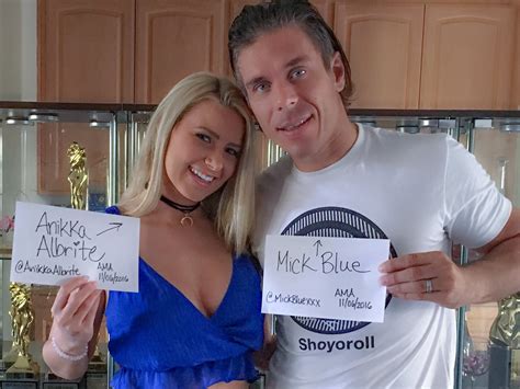 Tw Pornstars Anikka Albrite Twitter Join Mickbluexxx And Myself On Sunday November 6 At 7