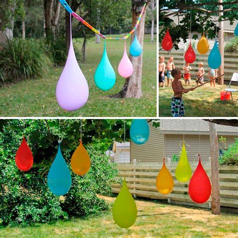 Juegos Para Hacer Con Globos De Agua 27 Juegos Al Aire Libre