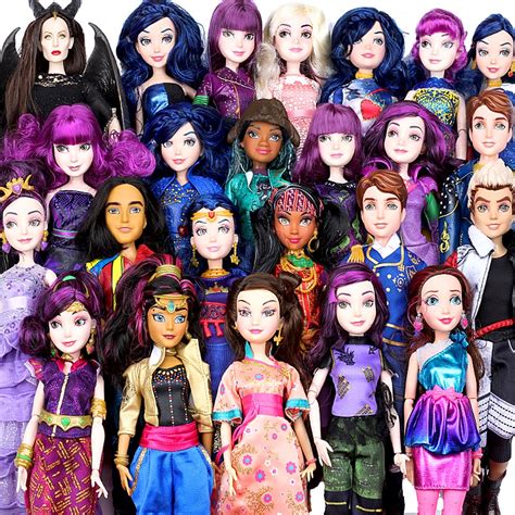 Disney New Original Descendants 2 Girl Doll Josephina Maleficent Multi