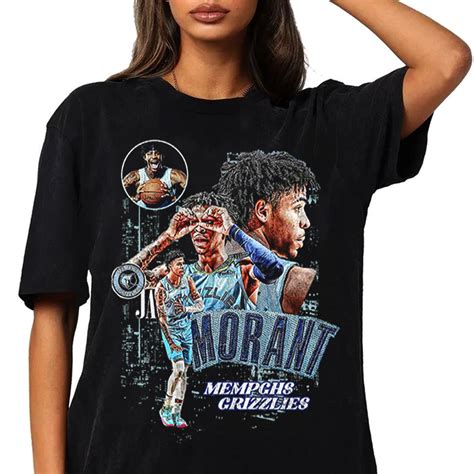 Vintage 90s Ja Morant Memphis Grizzlies Basketball Unisex T Shirt