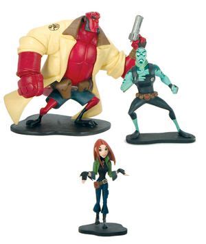 Hellboy has to deal with ghosts and vampires in blood and iron. Hellboy Animated PVC set :: Profile :: Dark Horse Comics