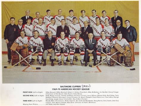 Baltimore Clippers 1969 American Hockey League Hockeygods