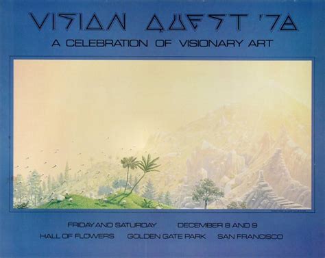 Vision Quest 78 A Celebration Of Visionary Art Vintage Concert