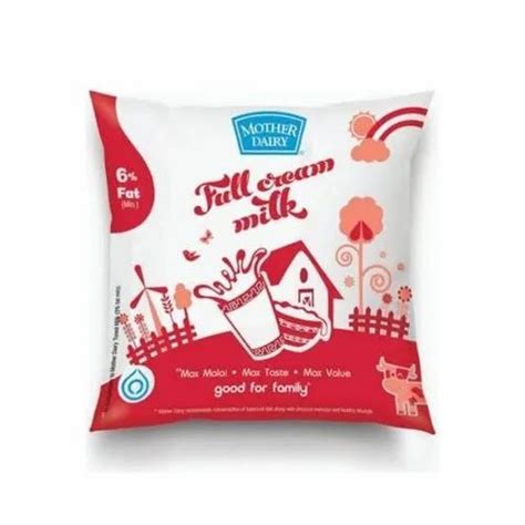 Full Cream Mother Dairy Milk Packet At Rs 65litre In Gurgaon Id
