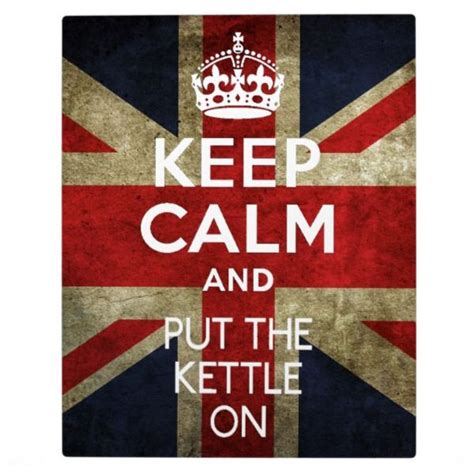 Keep Calm And Put The Kettle On Plaque Zazzle Calm Keep Calm