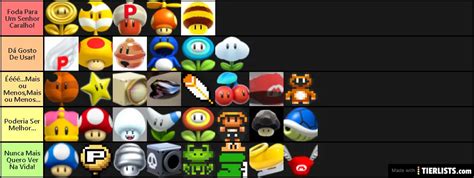 Super Mario Power Up Tier List