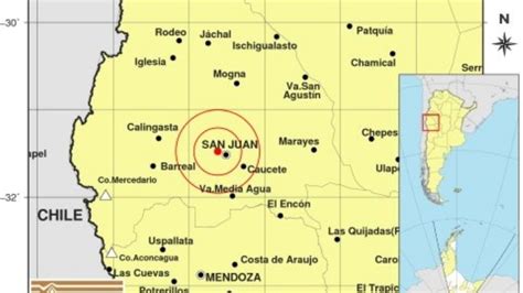Un fuerte sismo de 4,3 sacudió el suelo de los sanjuaninos. Impresionante temblor en San Juan: El movimiento casi ...