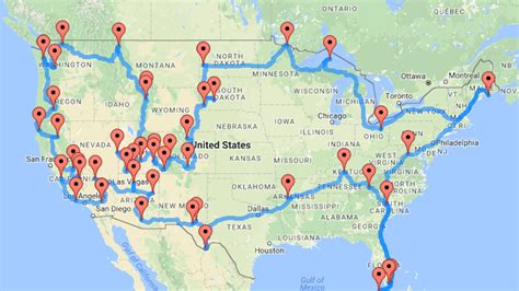This Map Shows You The Best Road Trip Route Between National Parks
