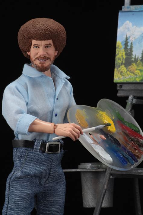 Bob ross is remembered as a shining positive figure in american pop culture, but the new netflix documentary bob ross: Toy Fair 2019 - Bob Ross 8-Inch Clothed Figure by NECA - The Toyark - News
