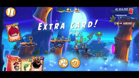 Angry Birds 2 Mighty Eagle Bootcamp MEBC Extra Cards 17 06 2020