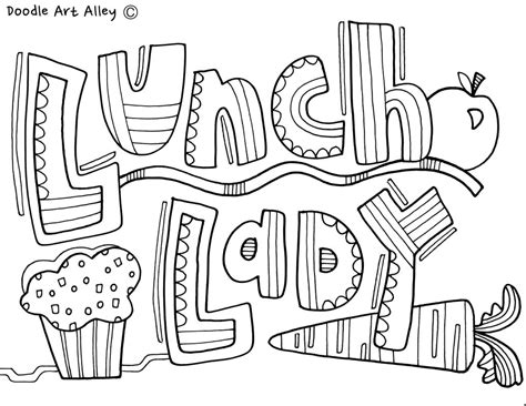 Get crafts, coloring pages, lessons, and more! School People coloring Pages at Classroom Doodles ...