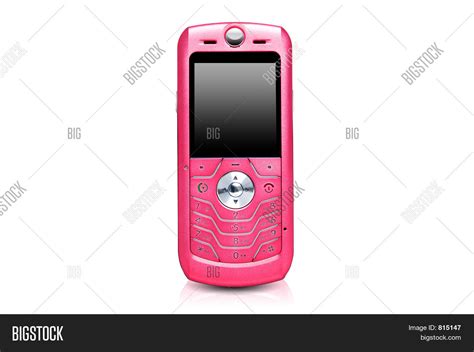 Pink Cell Phone Image And Photo Free Trial Bigstock