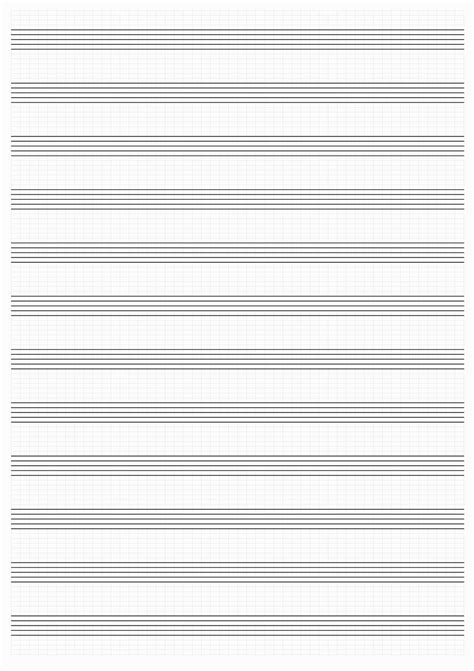 Printable Music Paper