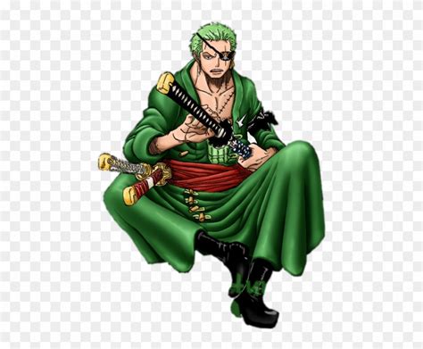 Zoro With Eye Patch Manga One Piece 930 Clipart 952945 Pikpng