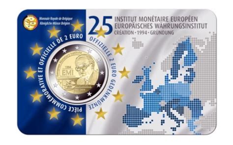 Belgium 2 Euro 2019 Emi Coincard French Special 2 Euro Coins
