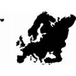 Europe Svg Map Icon Font Clipart Transparent