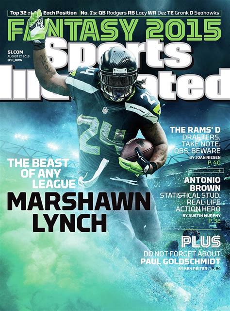 Marshawn Lynch 2015 Nfl Fantasy Football Preview Issue