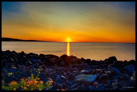 Rise And Shine Sunrise Over Lake Superior In Duluth Mn Flickr