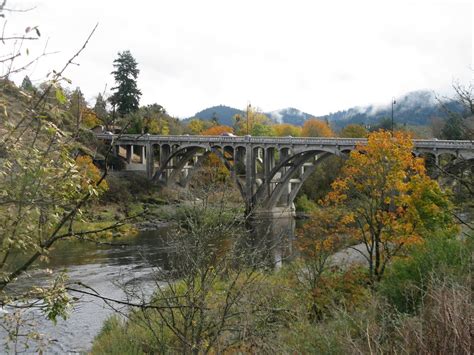Bridge To Myrtle Creek Oregon My Home Town♥ Hated It Growing Up But