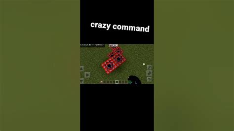 Crazy Command In Minecraft Youtube