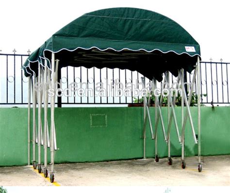Outdoor General Car Parking Use Dome Retractable Canopies Garage