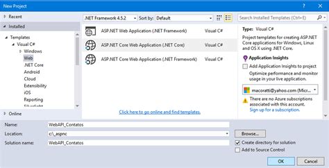 Creating Asp Net Core Mvc 6 Web Api Using Visual Studio 2015 By