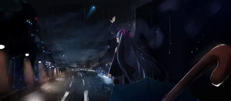 Anime Hatsune Miku Rain Crying Vocaloid Wallpapers Hd Desktop And