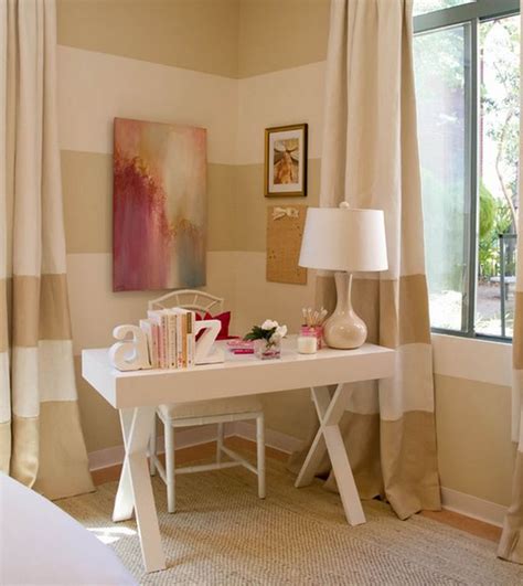 Our bedrooms are our sanctuaries. Cool Josephine Desk adds chic glamor to the girls' bedroom ...