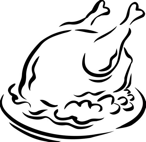 Thanksgiving Turkey Drawing Free Download On Clipartmag