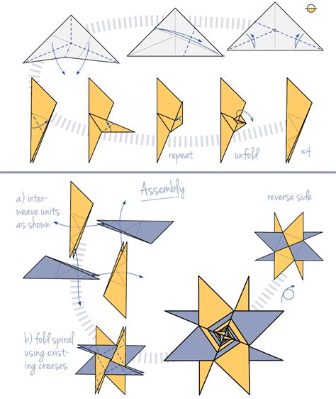 Origami Star Instructions Art And Craft Kids