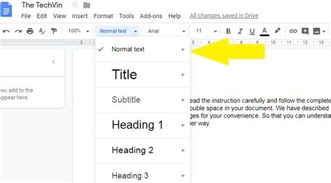 Open up google docs, and then open the document you want to double space. Pin on How to